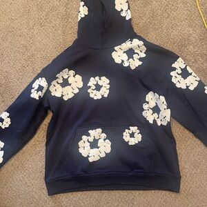 Denim Tears Navy Blue hoodie